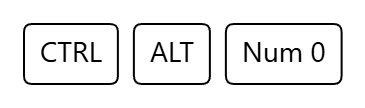 Generated Keyboard Shortcut